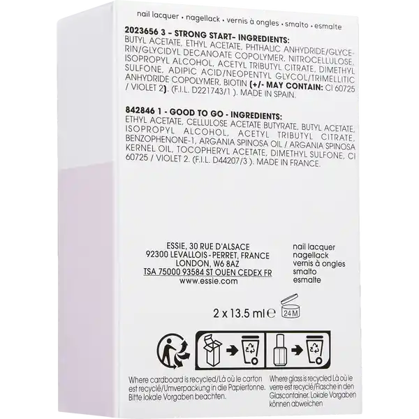 Nagellack Routine Set