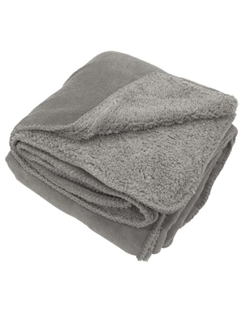 Bestgarden Plaid Luxe - Decoratie - 150x200 cm Smoke