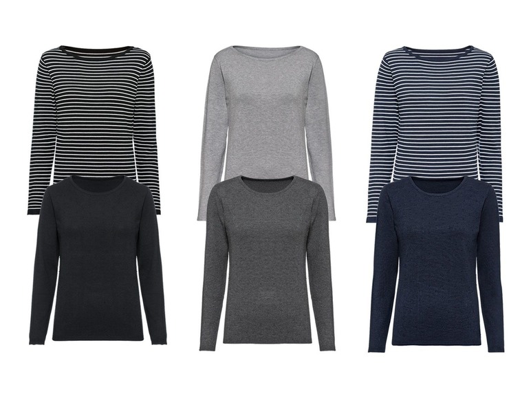 ESMARA® Women Schone gebreide trui, 2 stuks, hoge viscose