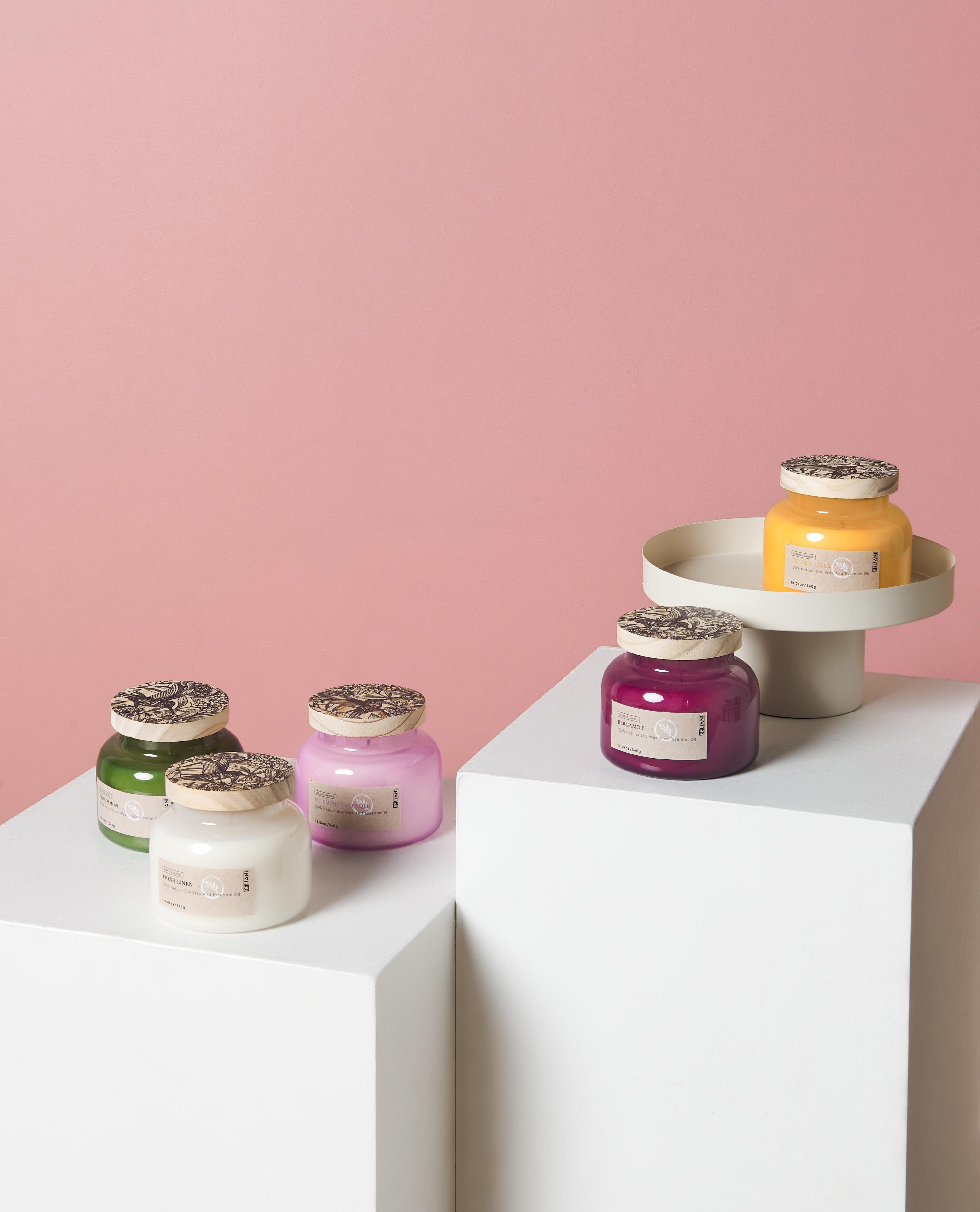 Geurkaars DELIGHT BLISS Soja wax Fruitige geurnoten