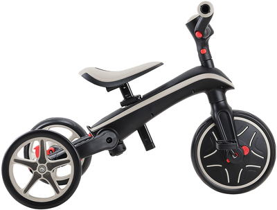 Globber Trehjulssykkel Explorer Sammenleggbar 4-in-1, Lys taupe