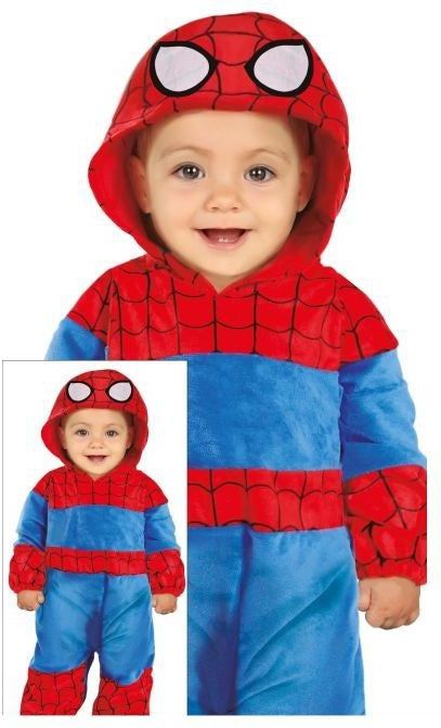 Hero - Jumpsuit - Blauw Rood - Baby