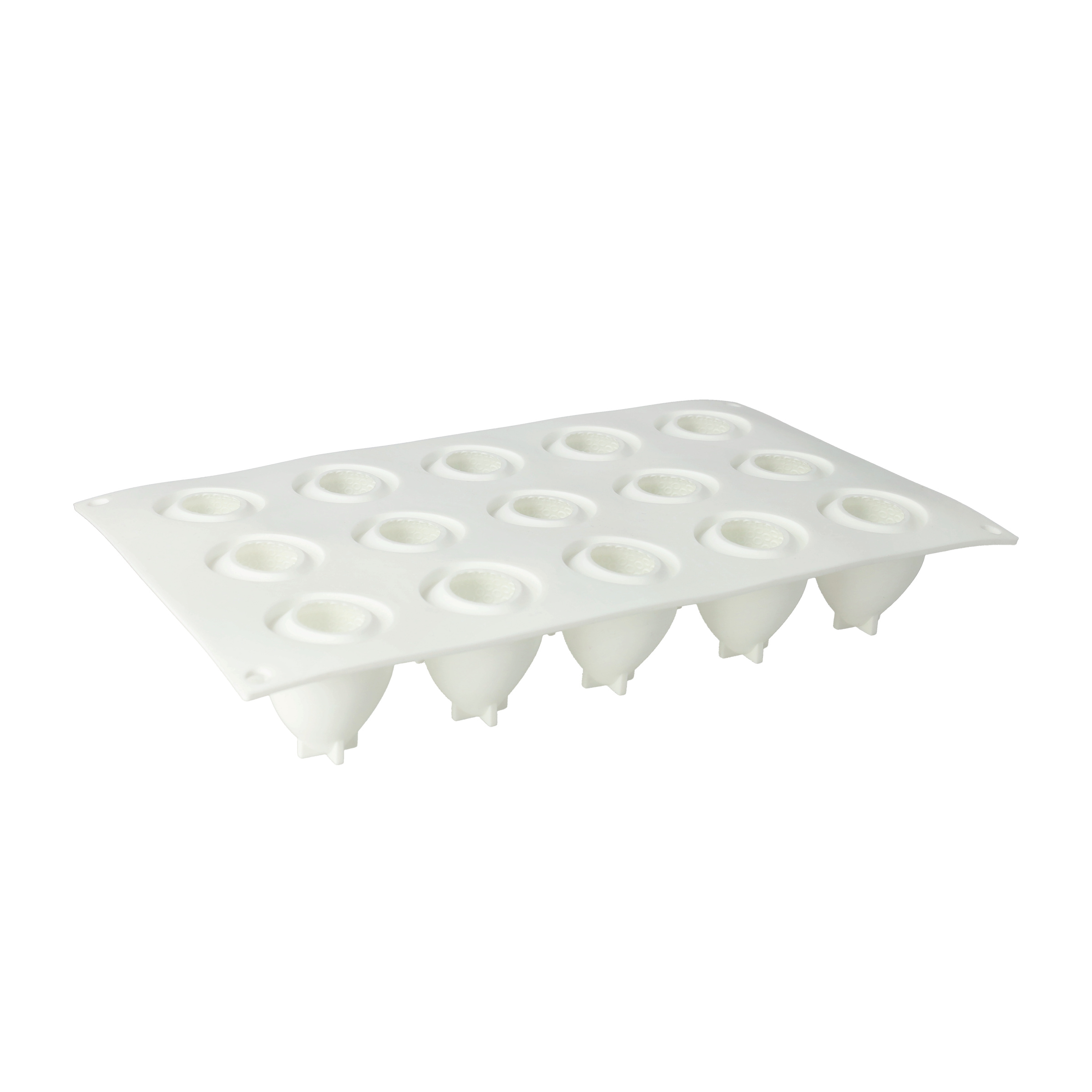 (15-fach) Silikon Trend Früchte Kuchen Form DIY Gussform für Virale Frucht Desserts - Erdbeere