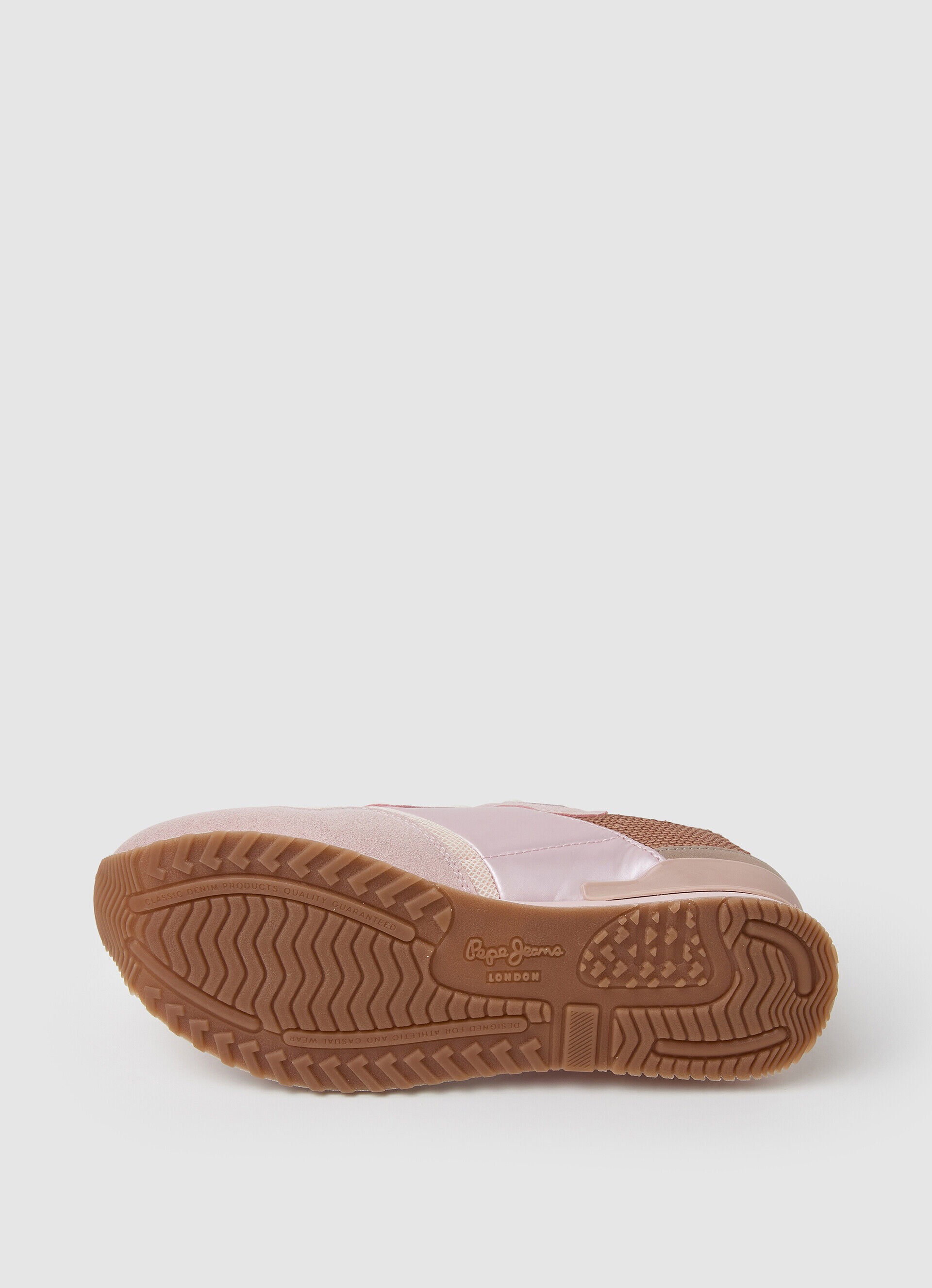 Sapatos combinados London Troy - rosa de fábrica