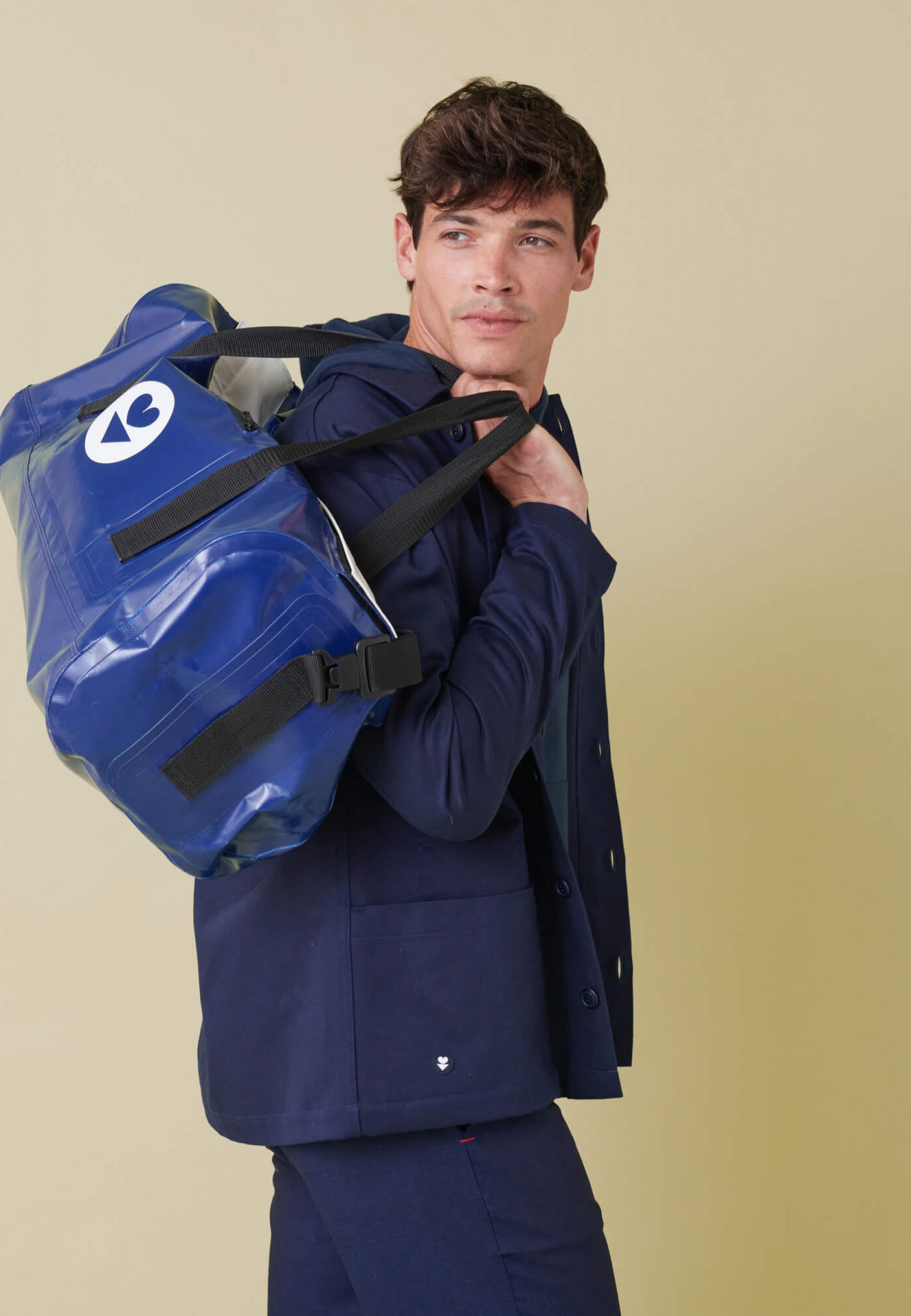 Sac marin mixte semi-étanche-Uno Bleu