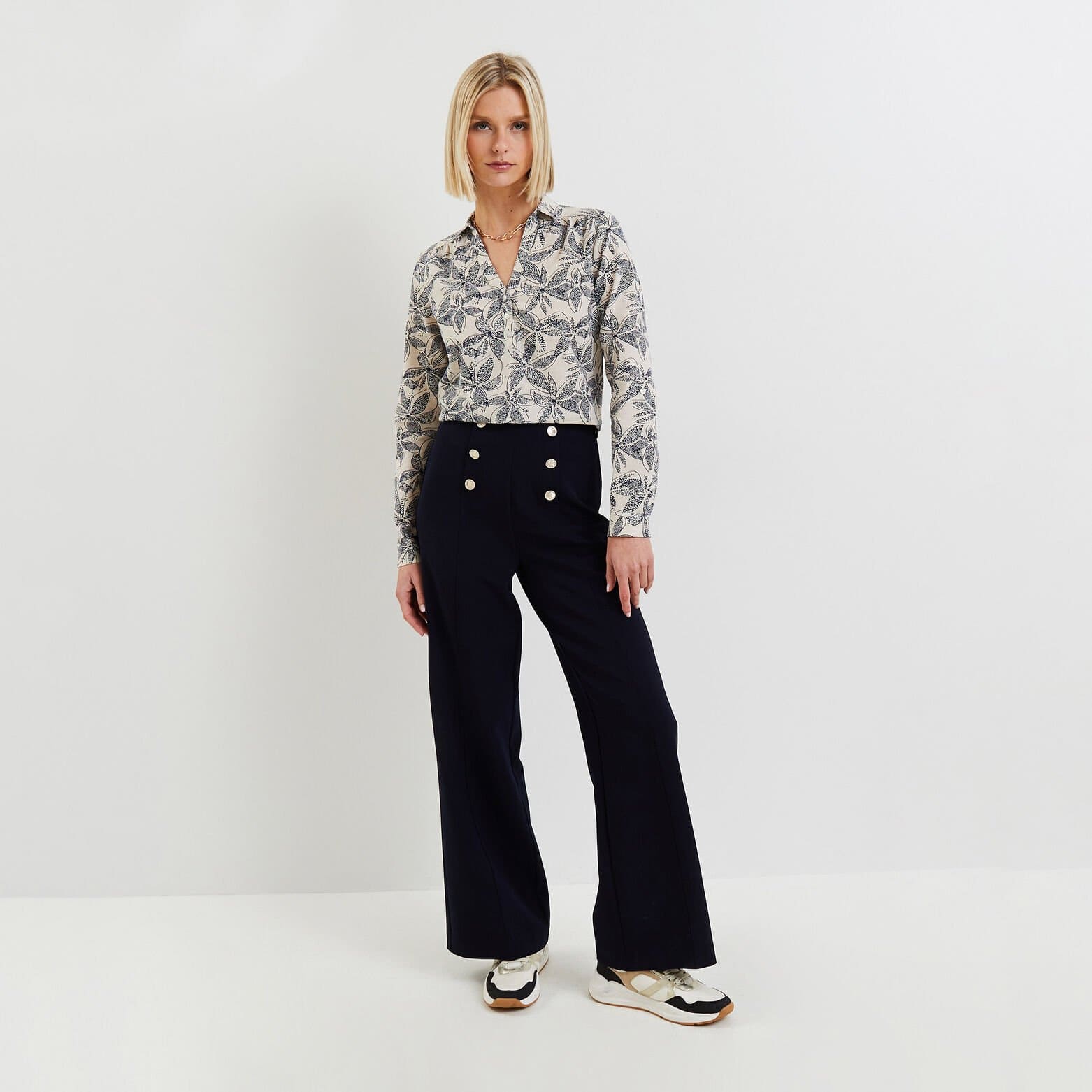 Blouse imprimée femme