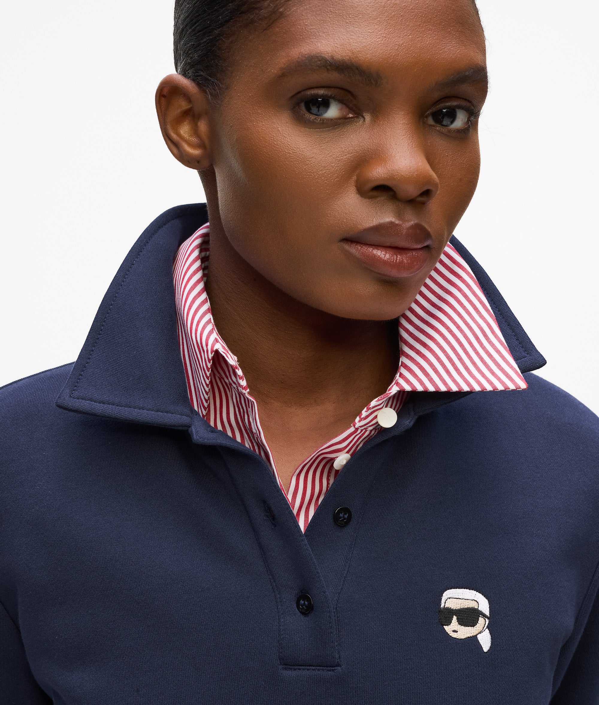 Ikon poloshirt met lange mouwen