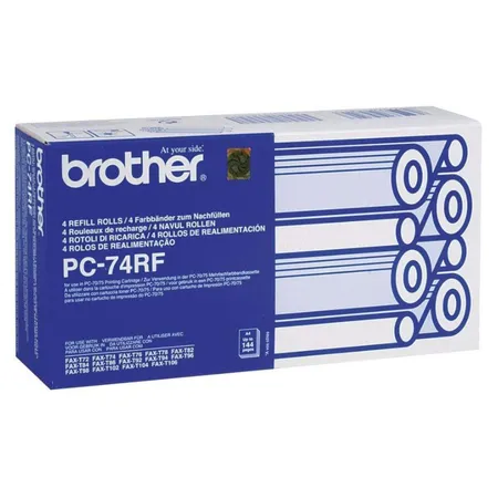 Brother Thermotransferrolle Nylon Thermotransferband schwarz