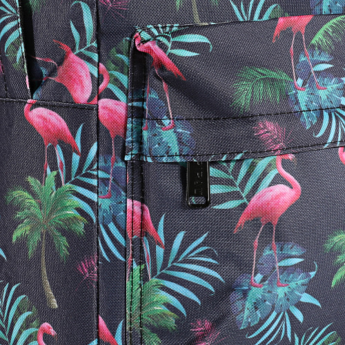 Sac A Dos 1448 Tropical Flamingo Noir