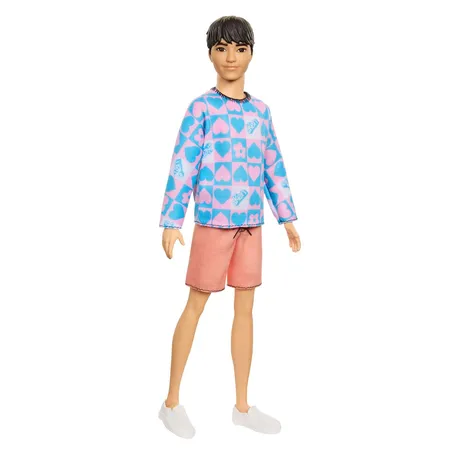 Barbie Fashionista Ken-Puppe - Blue and Pink Sweater