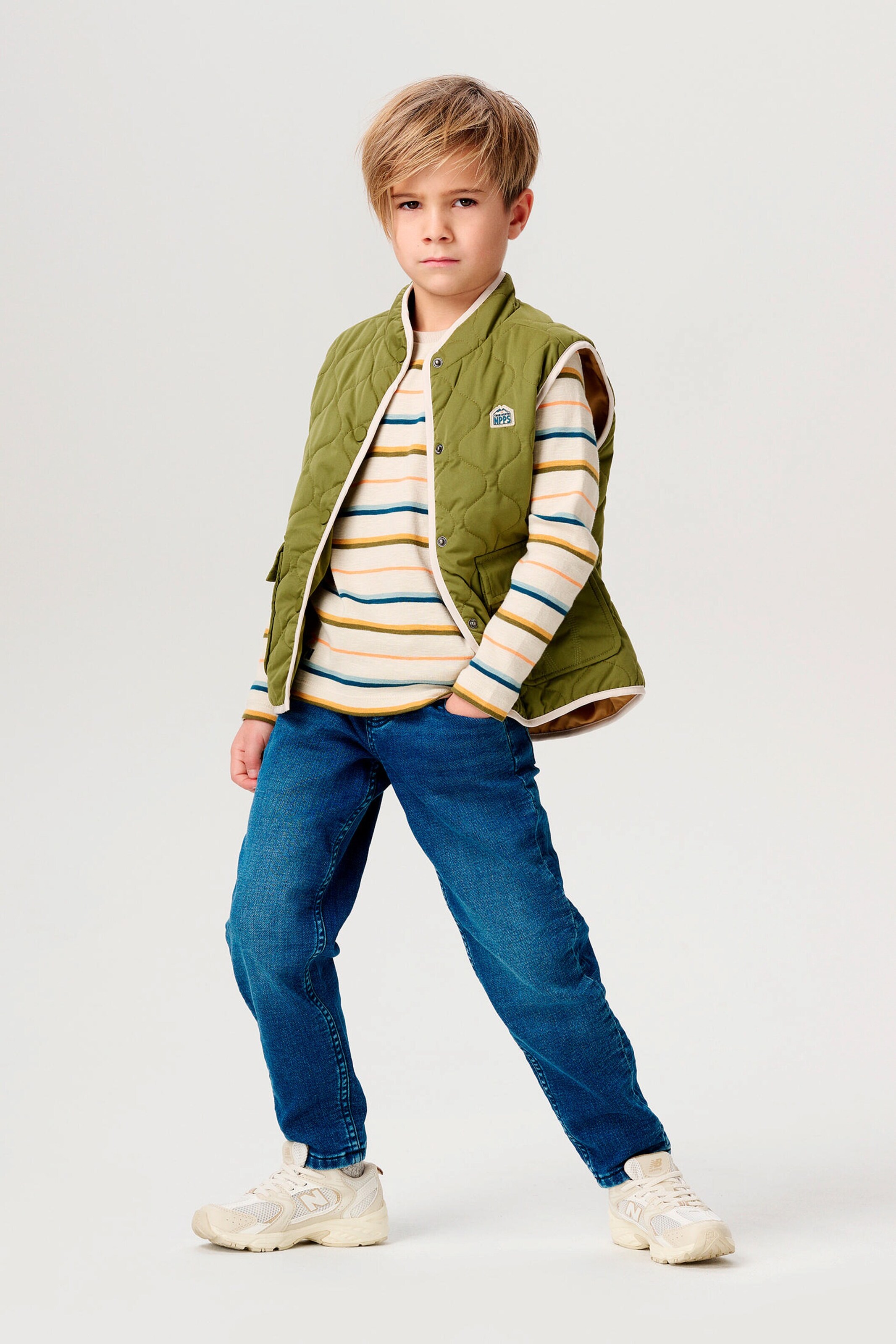 NOPPIES KIDS Weste Herin Olive Branch
