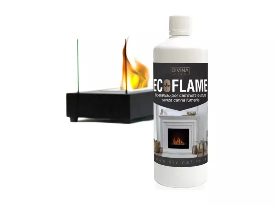 Carburant liquide bioéthanol inodore et incolore pack de 12 litres pour biocheminées