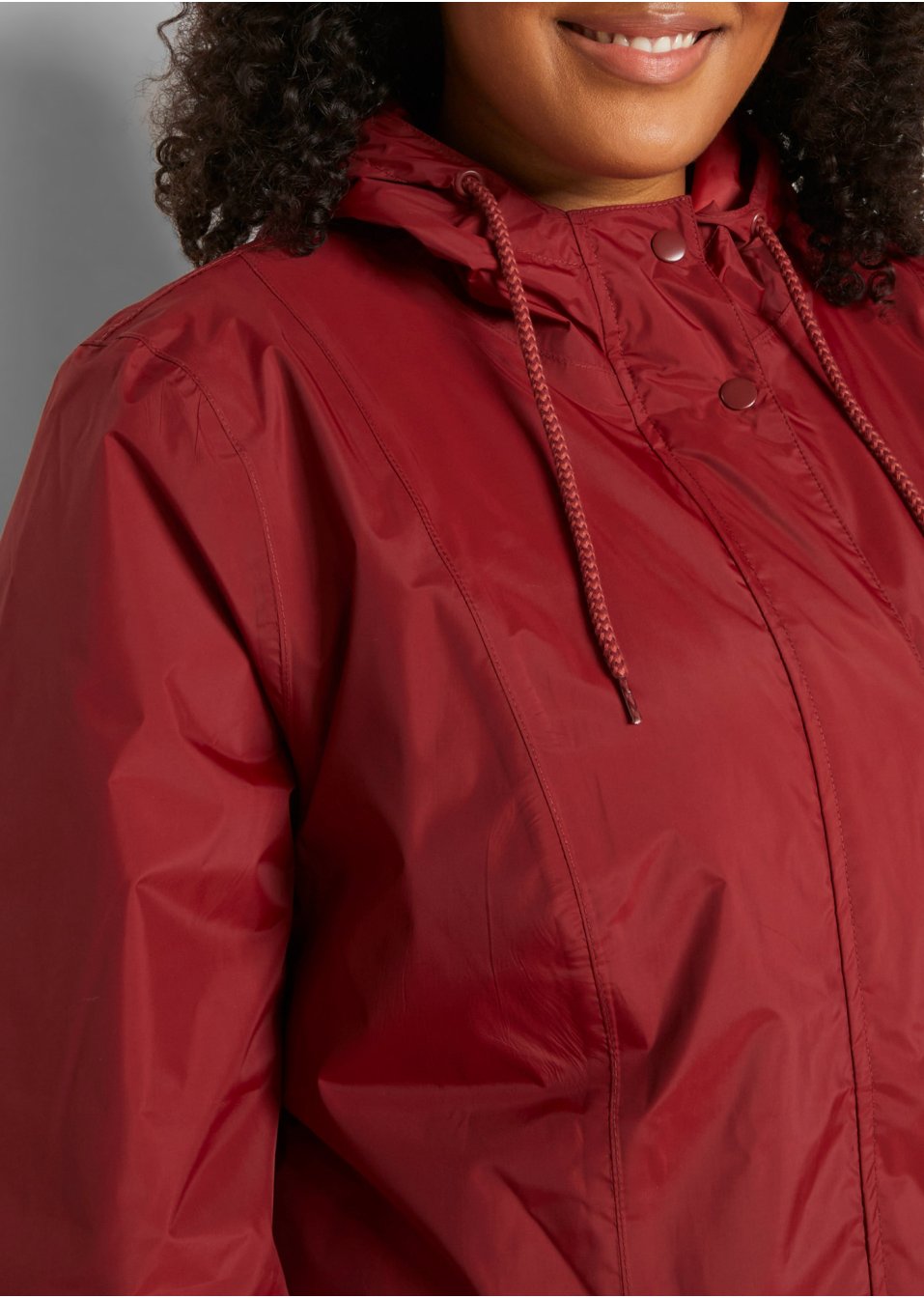 Veste coupe-vent avec polyester recyclé