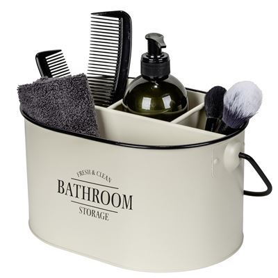 Boîte métal salle de bain à compartiments