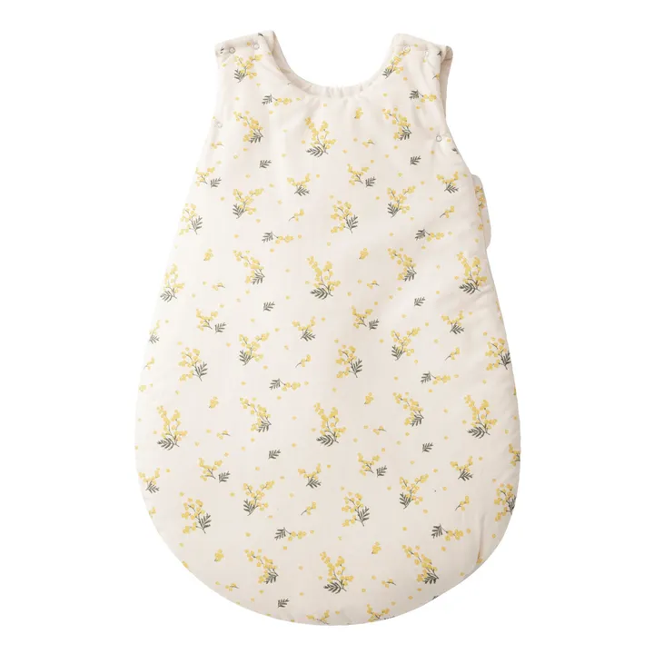 garbo&friends Gigoteuse en percale de coton Mimosa | Blanc cassé