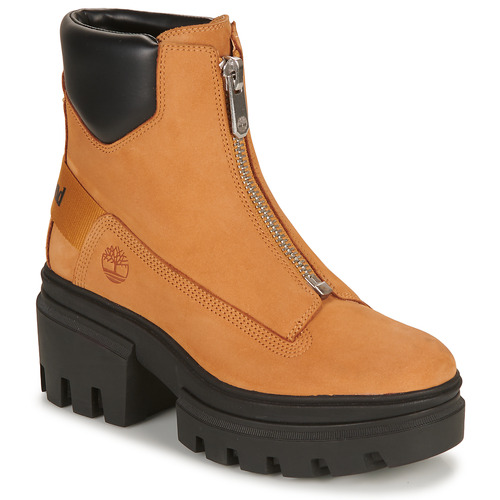 Timberland - EVERLEIGH BOOT FRONT ZIP - Camel