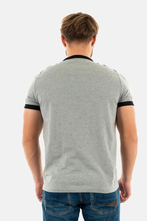 Tee shirt fred perry taped ringer 420 steel marl