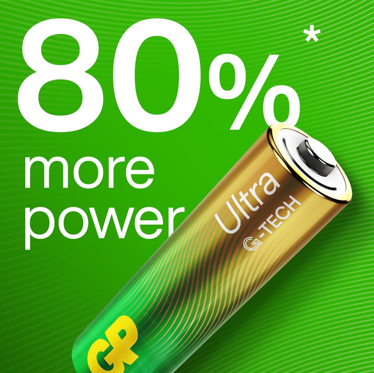 Gp - Ultra Alkaline Aa Batterier - 15Au Lr6 1,5V - 4 Stk