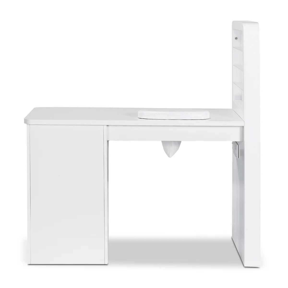 Table manucure Marion avec aspirateur et présentoir LED