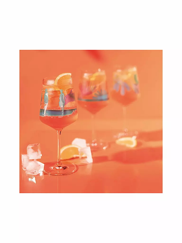 RITZENHOFF Aperitifglas Sommerrausch #10 Virginia Romo 2022 bunt