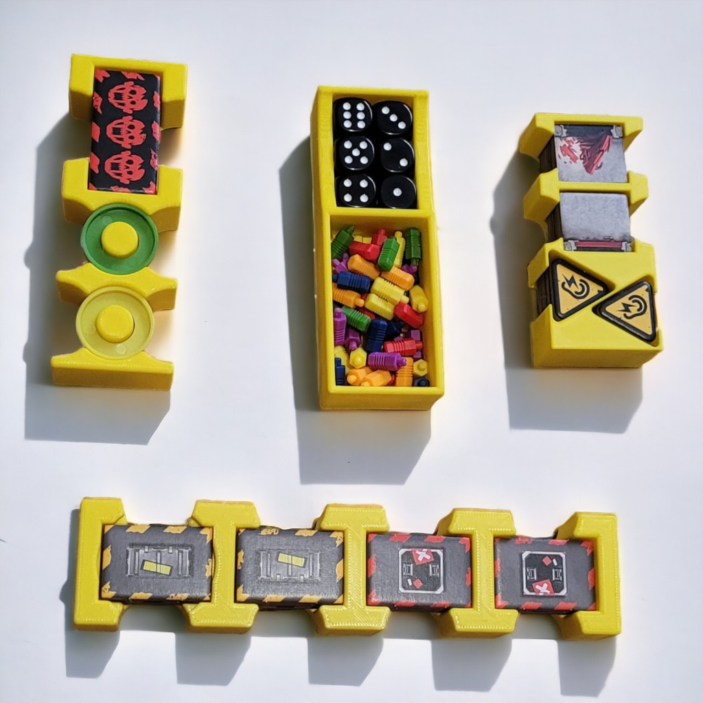 Zombicide 2ème édition - Rangement insert jaune compatible