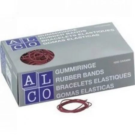Alco 744 Gummiringe, rot, 50 mm