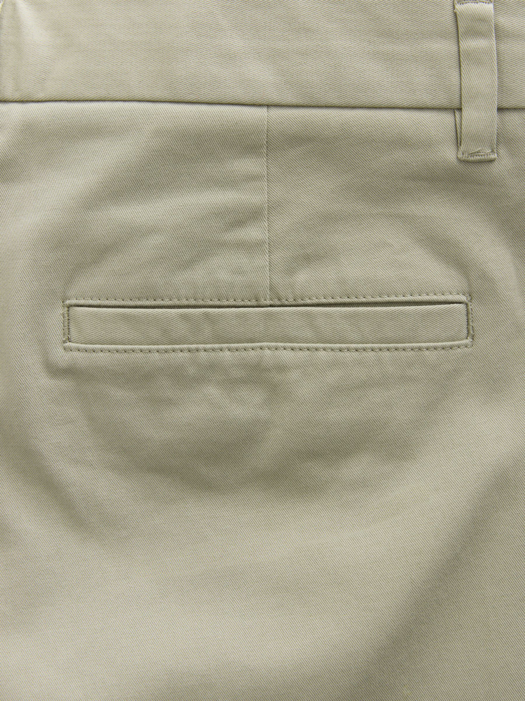 Grijs-groen - Stretchy chino