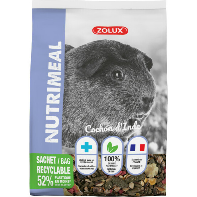 Aliment composé Nutrimeal Zolux pour cochons d'Inde