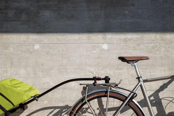 Gepäckträgerkupplung für VELOSHOPPER  schwarz