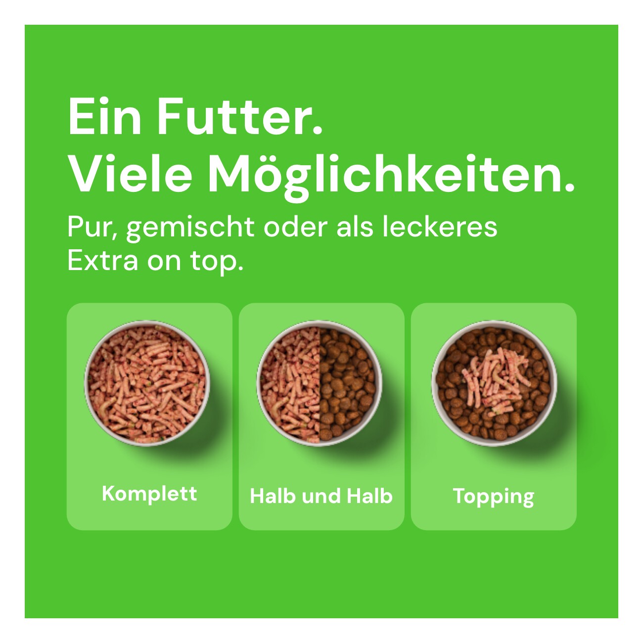 Nutriment Komfort-BARF Menü Lamm, Kürbis & Chicorée 6x1 kg
