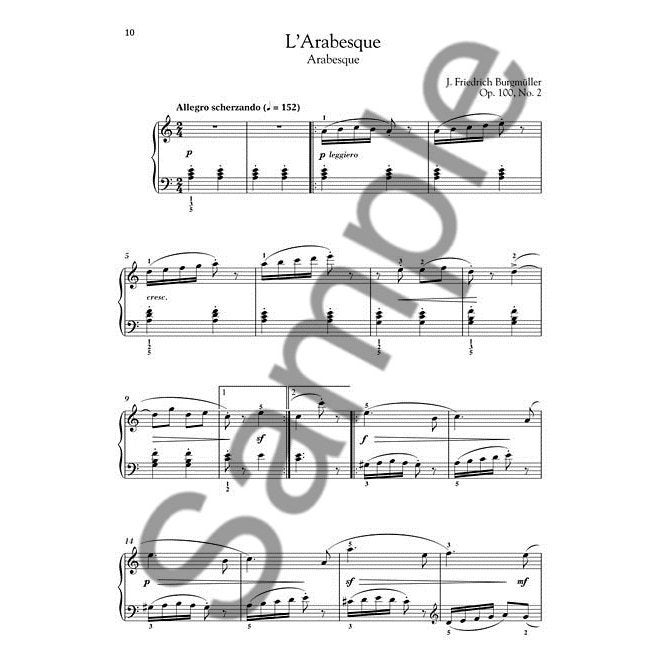 G. Schirmer -Burgmüller - 25 Progressive Studies Op. 100