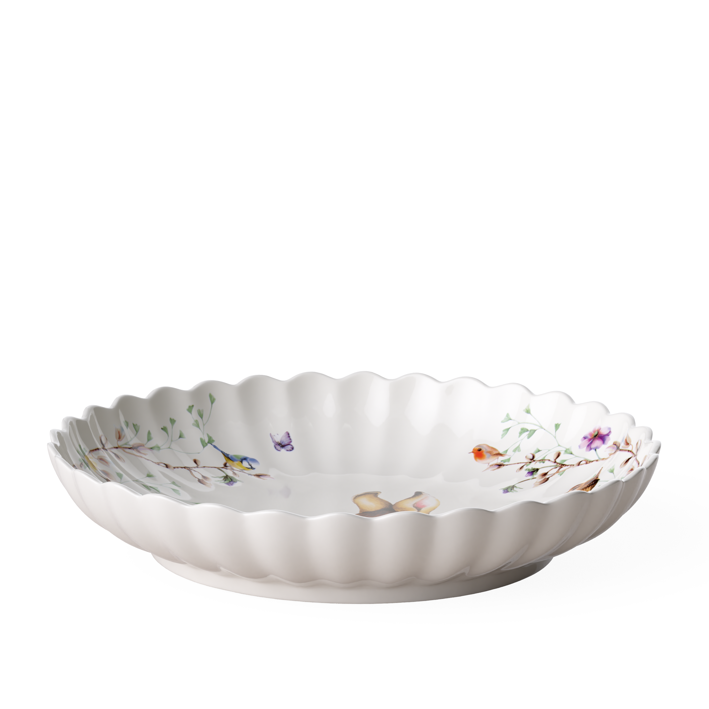 Spring Fantasy Centerpiece bowl Multi-colored, 28.8 oz, Premium Porcelain