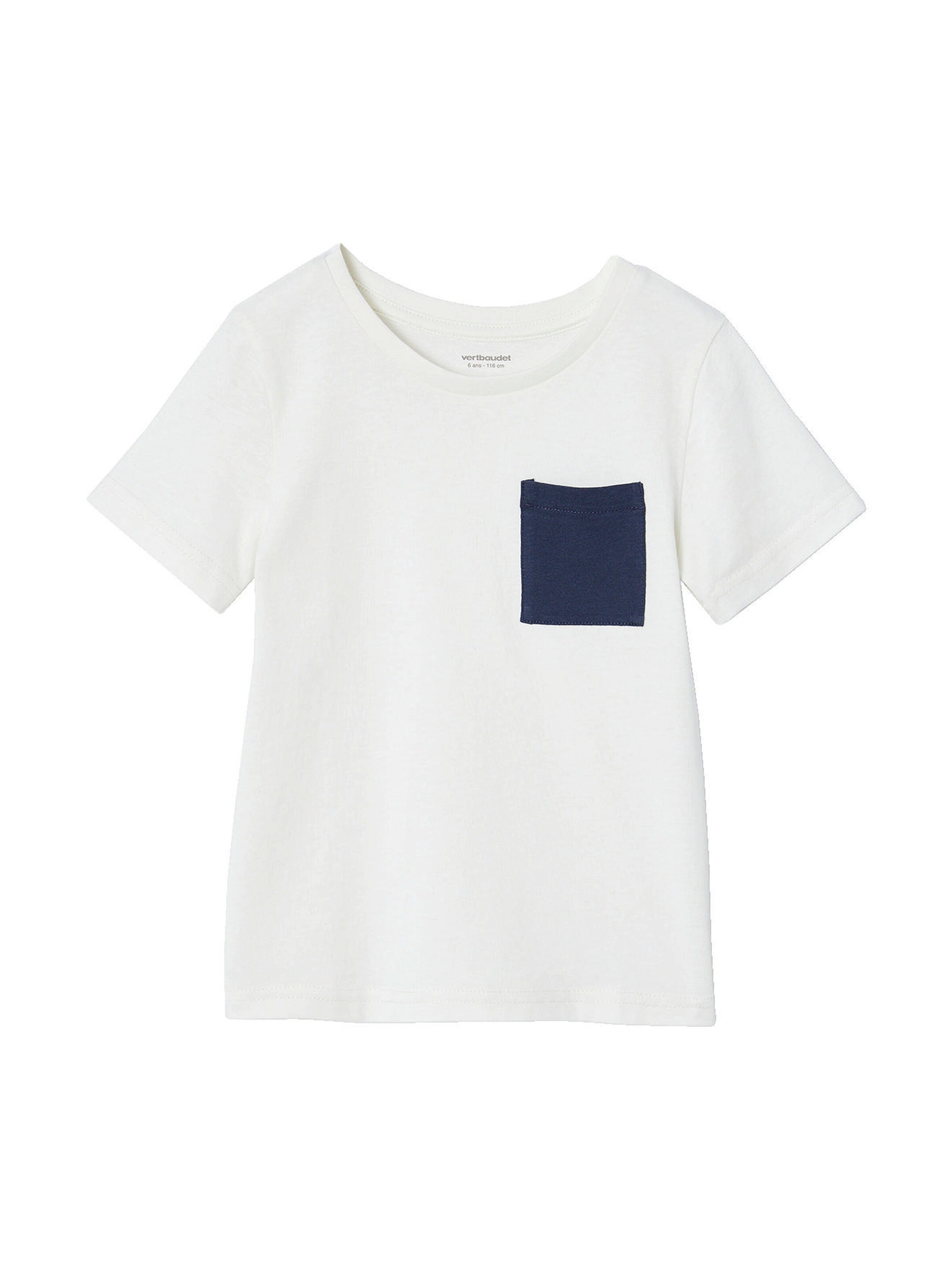 Vertbaudet 3er-Pack Jungen T-Shirts BASIC nachtblau