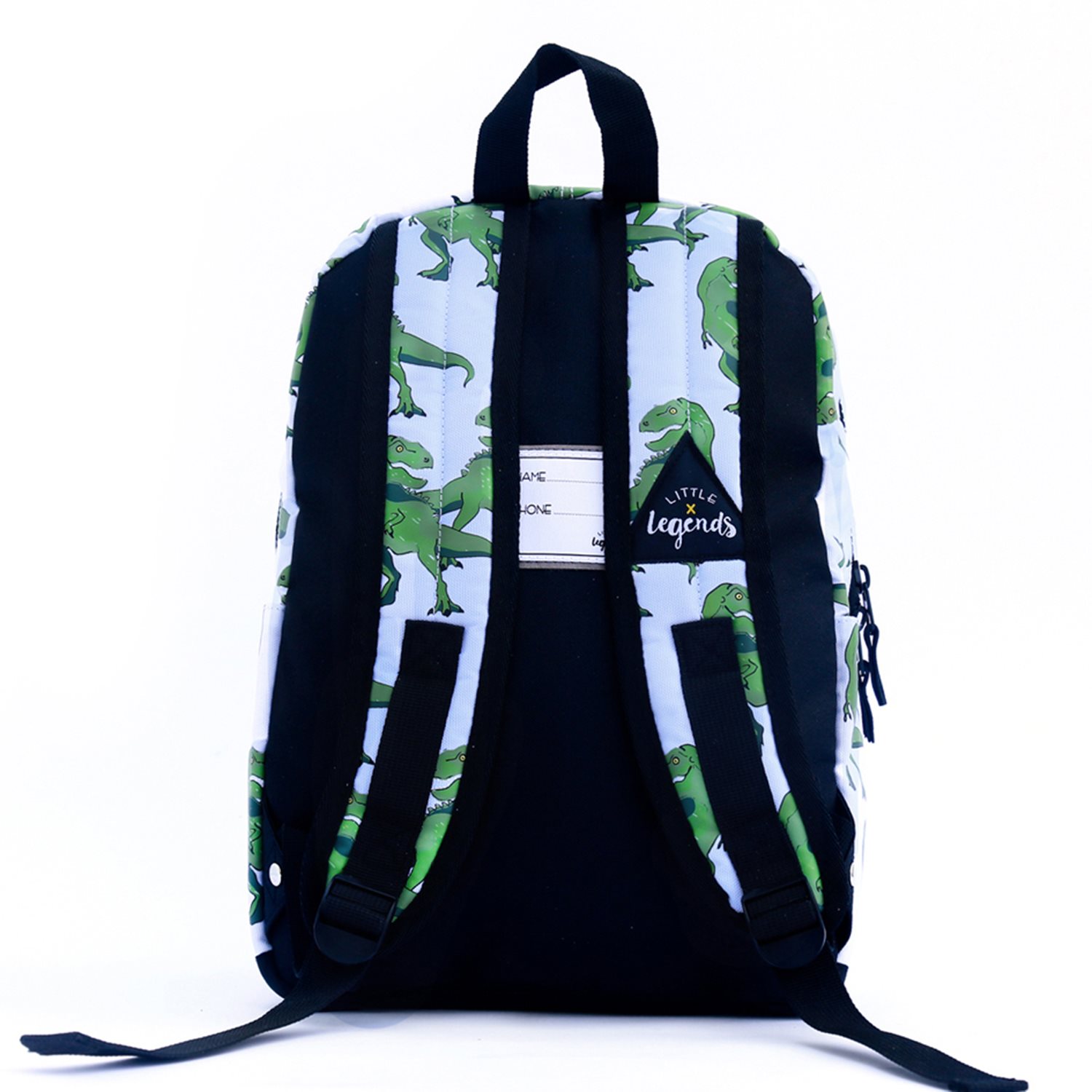 Little Legends Dino Backpack L groen / wit