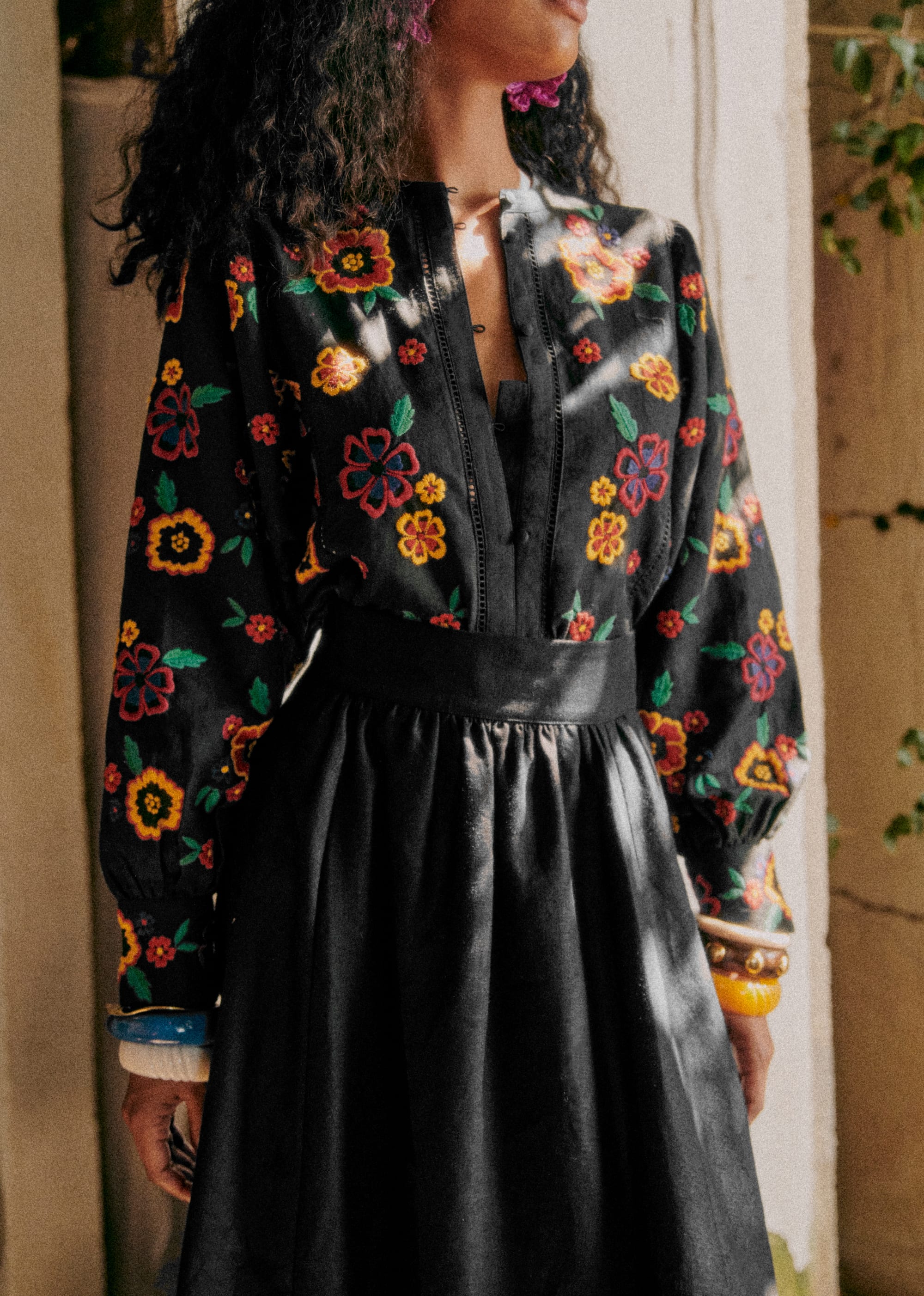 Blouse Damia - Maxi Fleurs - E-SHOP/CHEMISES & BLOUSES 5905237