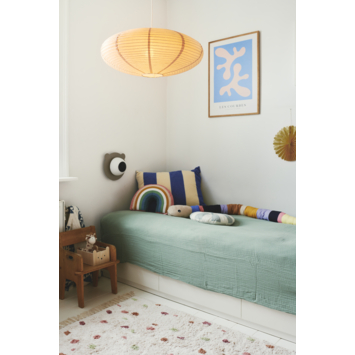 Nordlux lampenkap Villo papier bruin Ø 60 cm