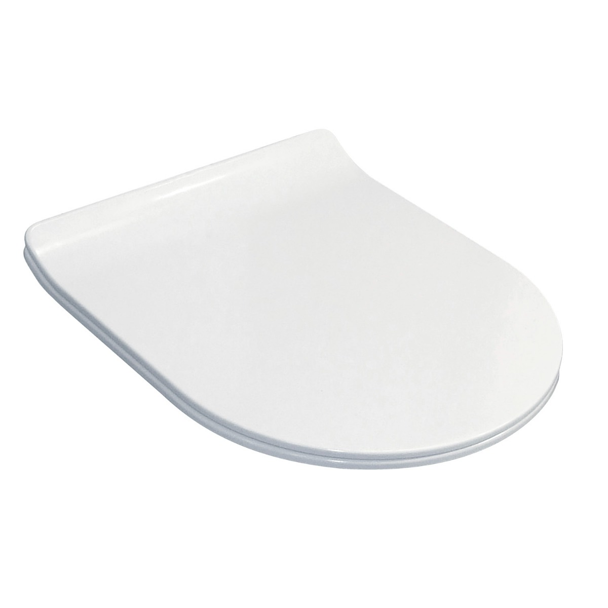Kerra Makalu softclose toiletzitting met quick release wit glans