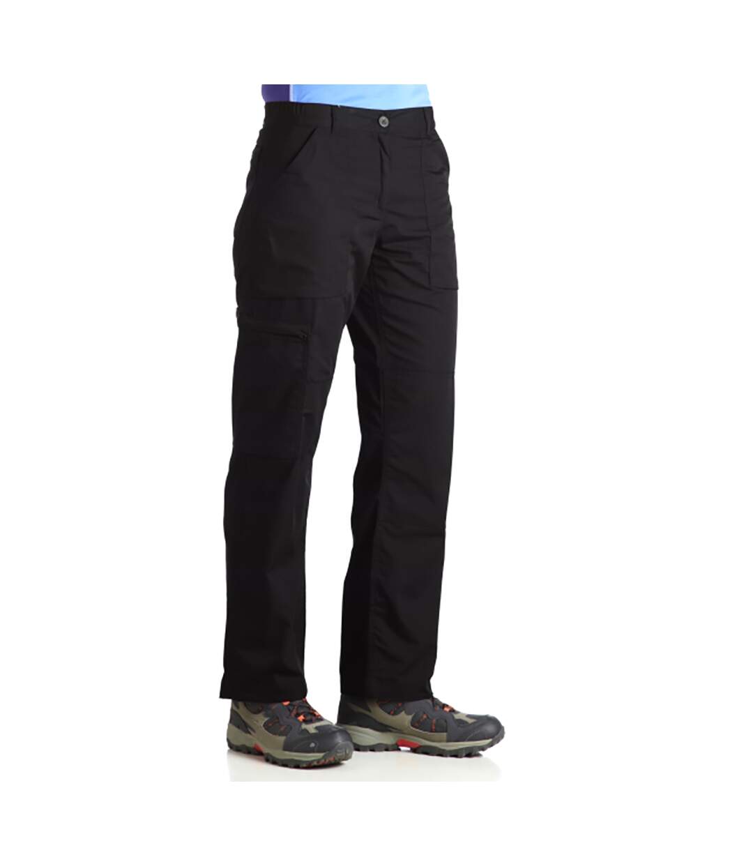 Regatta - Pantalon de randonnée, coupe longue - Femme (Noir) - UTBC836