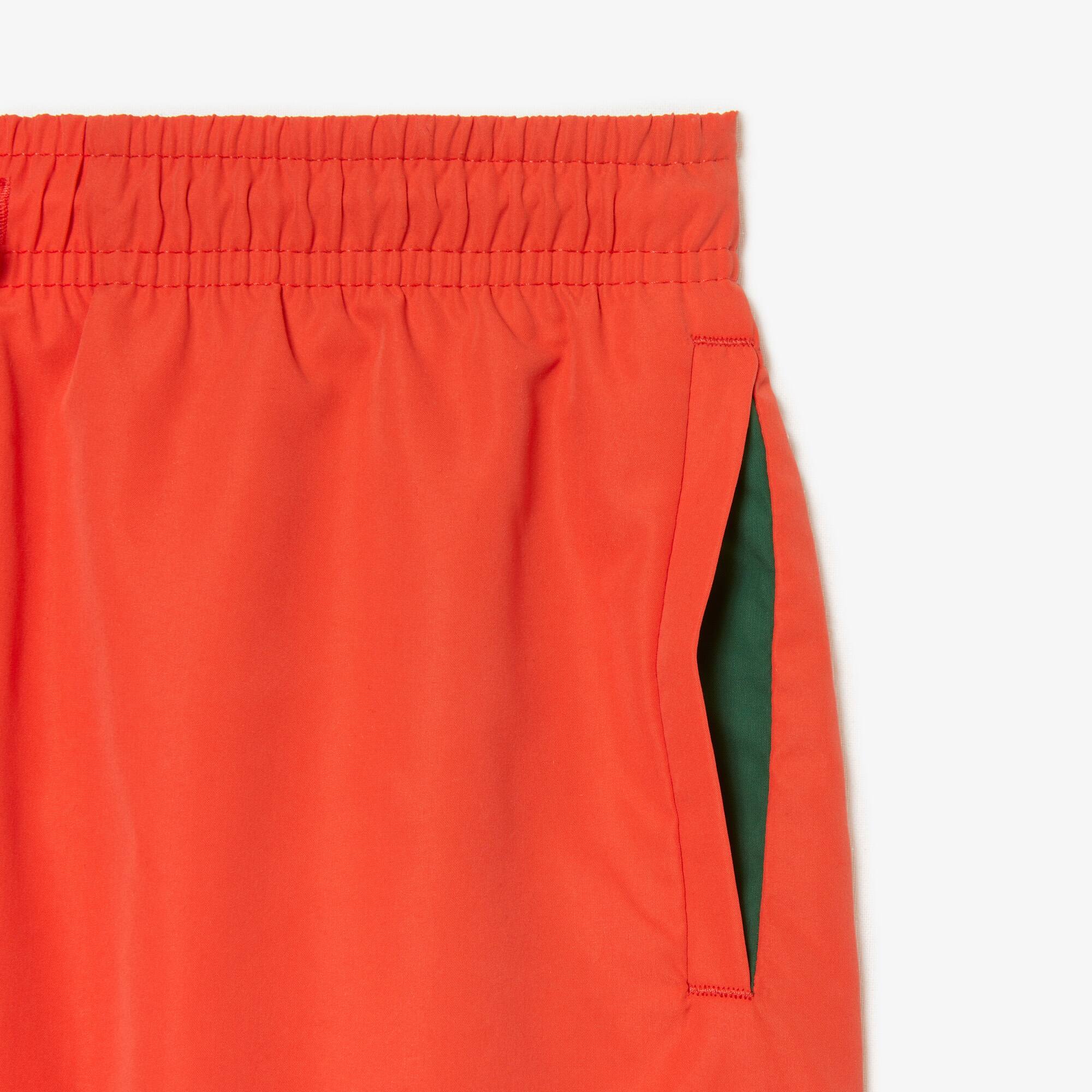 Jungen Quick-Dry Badehose Bademode - Orange - Lacoste - Jungen