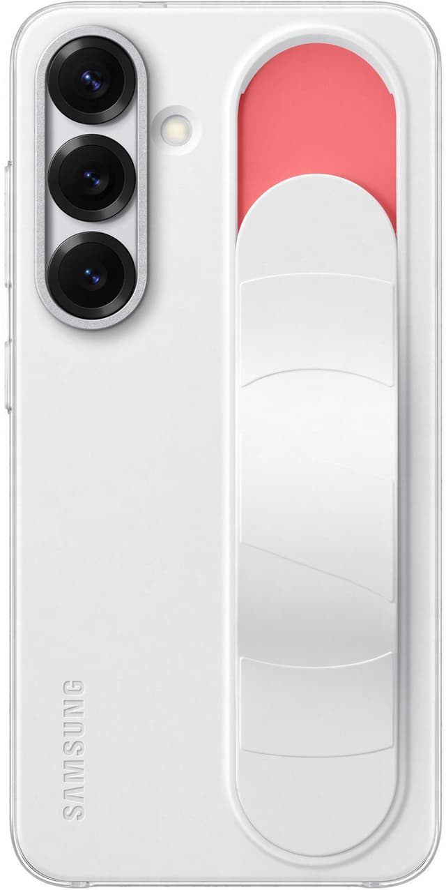 Samsung Galaxy S25 Standing Grip etui (hvid)
