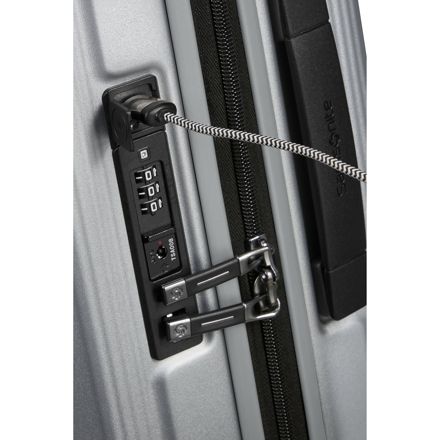 Samsonite Nuon Spinner 55 Exp matt silver