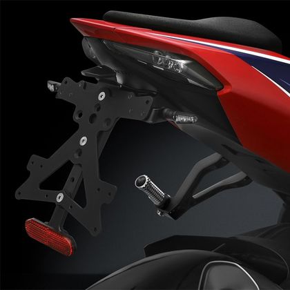 Support de plaque Rizoma FOX - Noir