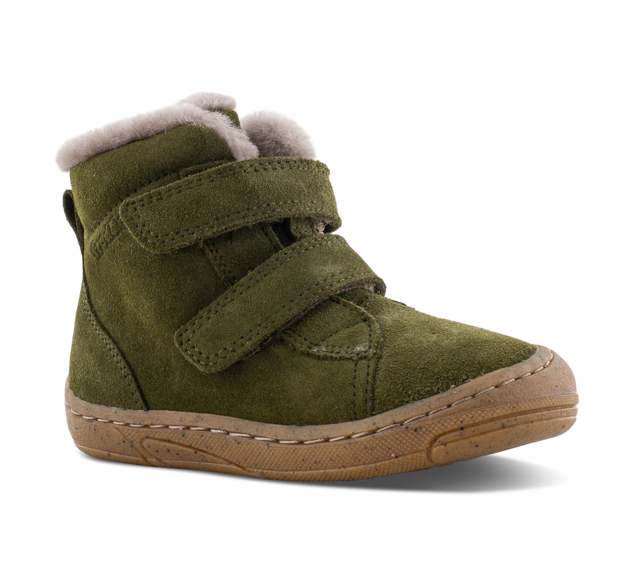 Froddo Minni Suede Velcro - Winterschuhe grün