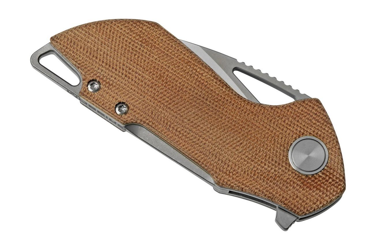 Bestech Riverstone BL03E Brown Micarta, zakmes