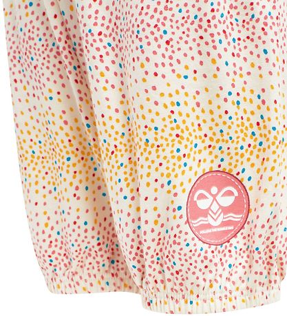 Hummel Shorts - hmlAlba - Weiß m. Punkte
