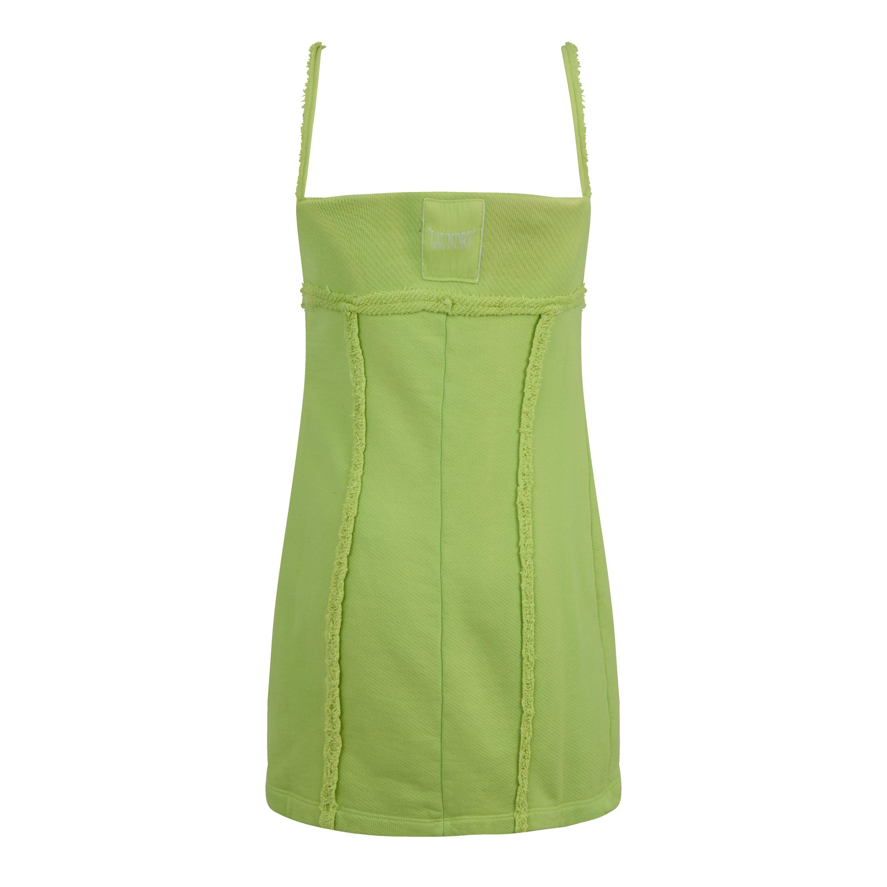 Off White Laundry Fleece Mini Dress