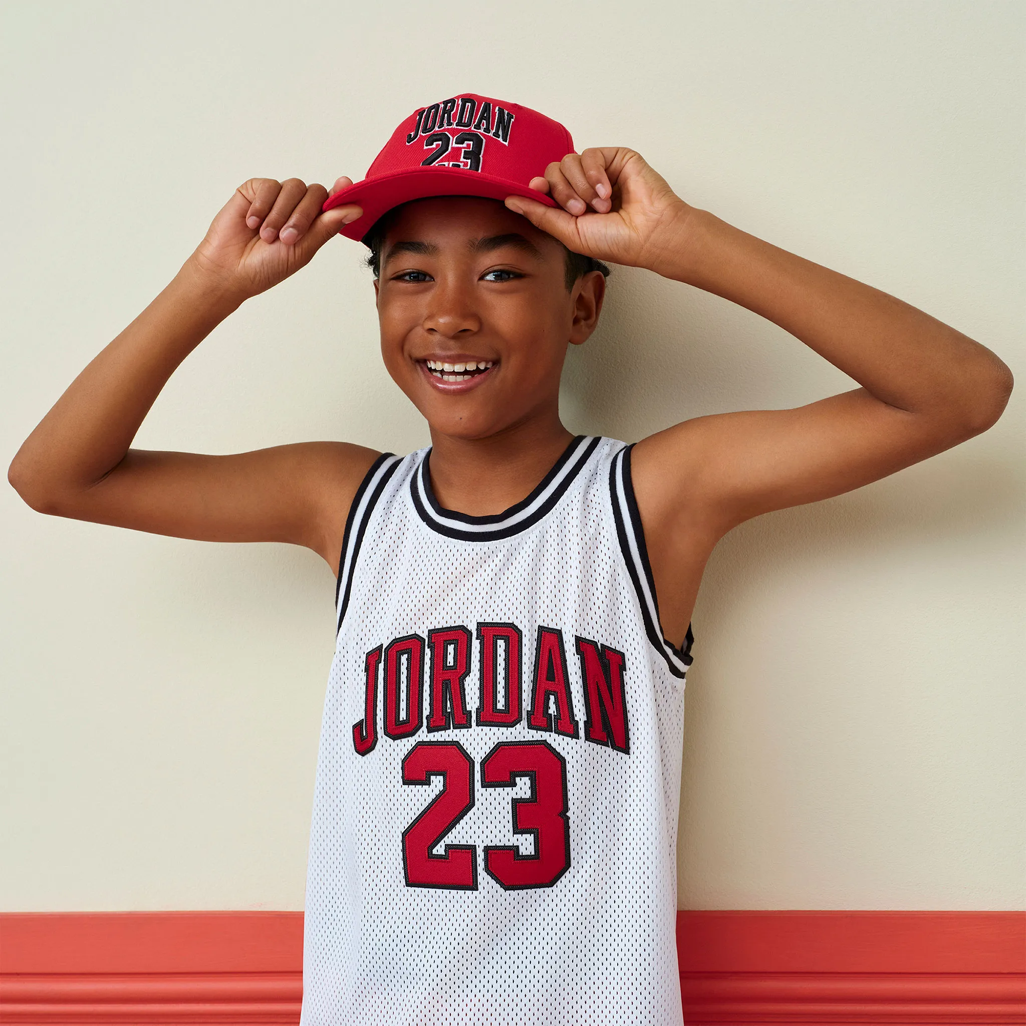 Jordan Casquette Plate Jersey 8-16ans