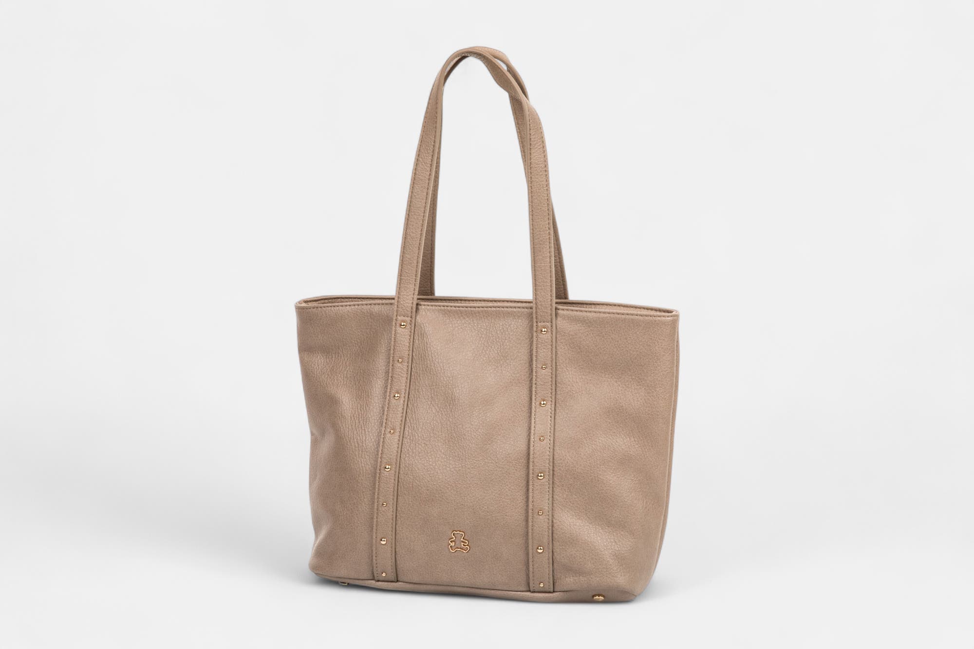 Sac de shopping taupe