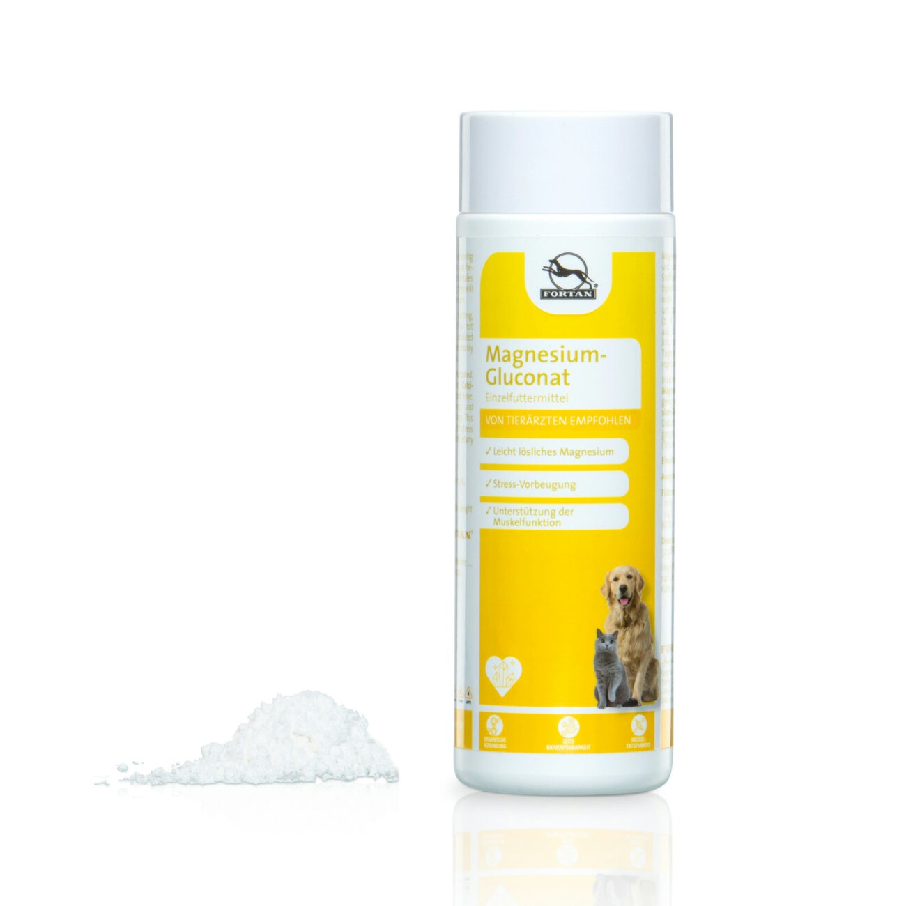 Fortan Magnesium-Gluconat Pulver – Ergänzung für den Nährstoffbedarf