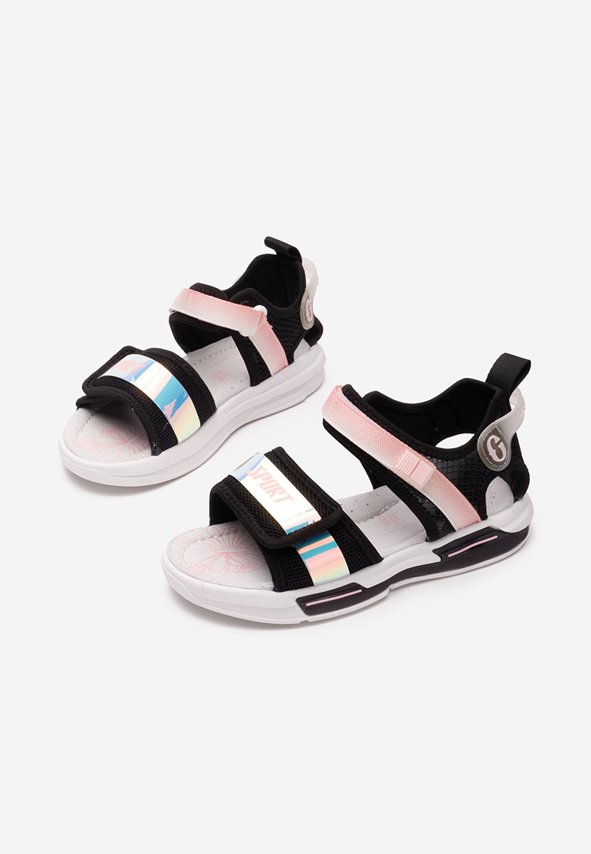 Sandales pour filles noires Bryonna